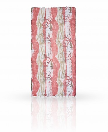 Палантин Женский W-BIRDONRIVER/RED